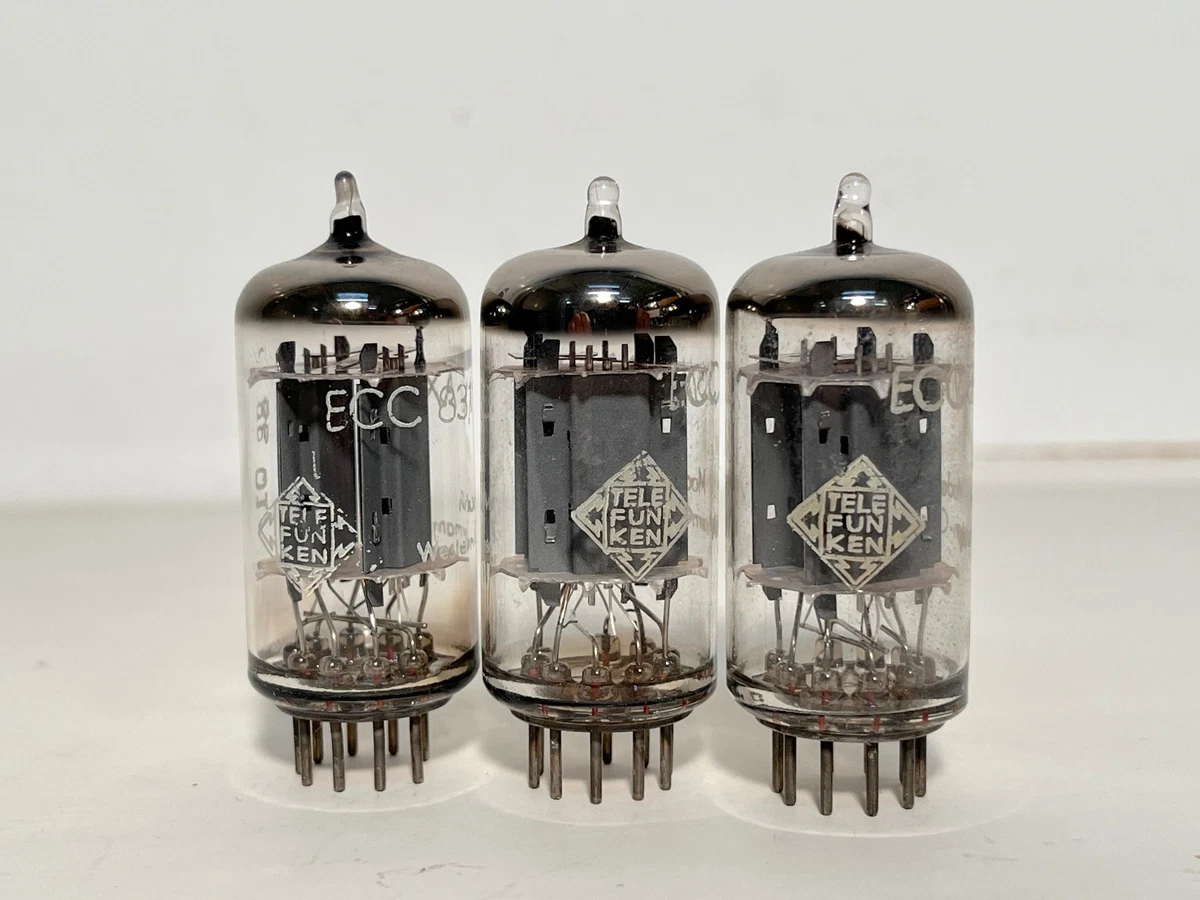 TELEFUNKEN ECC83 Vintage Tubes & Tubes Sockets | eBay