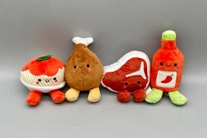 Hallmark Better Together Peluche Magnético Lote de 4 Albóndigas Pollo Filete Salsa Caliente - Imagen 1 de 9