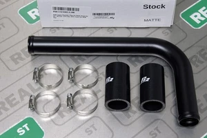 PHR Upper Radiator Pipe Kit Matte Black for OEM Upper Waterneck Supra 2JZ-GTE - Picture 1 of 9