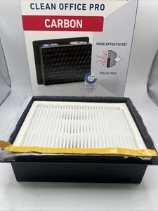 CLEANOFFICE Pro Carbon Feinstaubfilter 150x120mm Luftfilter Drucker Kopierer - Picture 1 of 8