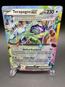 Terapagos ex 128/142 SV07: Stellar Crown Holo - Picture 1 of 4