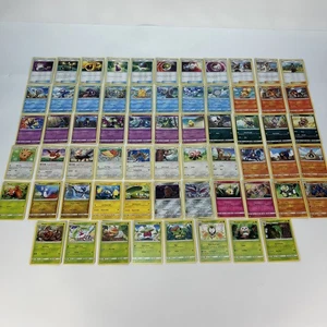 Pokemon Sol y Luna Paquete a Granel Colección 63 Cartas 1 Raro 25 Poco Común Sin Dobles - Imagen 1 de 9