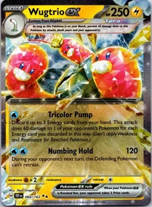 Wugtrio ex Double Rare SV05: Temporal Forces 060/162 NM - Picture 1 of 1