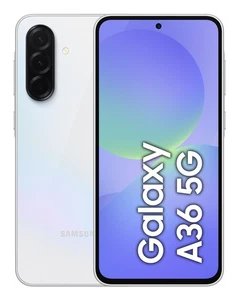 SAMSUNG SM-A366BZABEUB SAMSUNG Galaxy A36 5G Smartphone awesome white 128 GB - Afbeelding 1 van 1