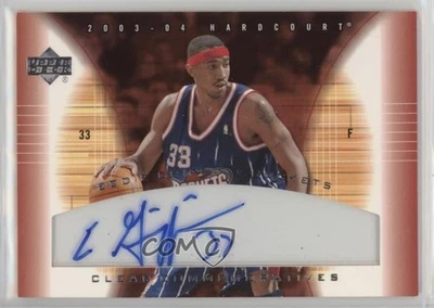 2003-04 Upper Deck Hardcourt Clear Commemoratives Eddie Griffin #EG-A Auto - Image 1 of 2