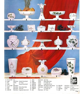 Consolidated Con-Cora Regent Other Decorated Milk Glass 1951-61, Catalog Reprint - Picture 1 of 3