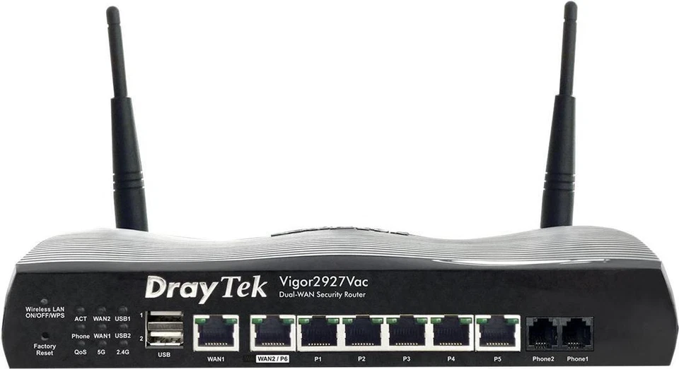 DrayTek Vigor 2927Vac (DualWAN VoIP WLAN ac) - Immagine 1 di 1