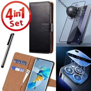 Funda protectora para cámara móvil Flip Case Wallet Book funda lámina de vidrio - Imagen 1 de 12