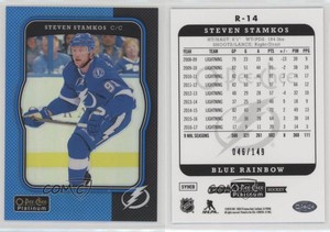 2017-18 O-Pee-Chee Platinum Retro Rainbow Blue /149 Steven Stamkos #R-14