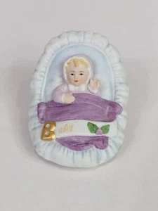 Aufwachsen Geburtstag Mädchen ENESCO blond Figur Alter Baby Enesco Wohndeko - Bild 1 von 5
