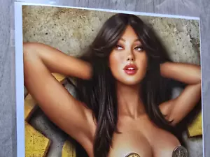 Becca Boo Sun Khamunaki Vault 66 Edition Risque Virgin Art Fallout Topless /75 - Picture 1 of 7