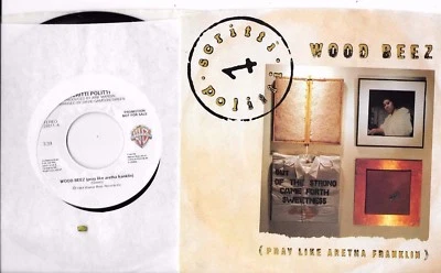 SCRITTI POLITTI * 45 * Wood Beez pray Aretha Franklin * 1984 * UNPLAYED PROMO PS - Image 1 of 2