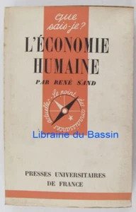 L'économie humaine René Sand 1941 - Imagen 1 de 1
