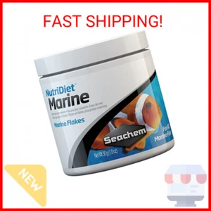 Seachem Nutridiet Marine Flakes with Probiotics 30g/ 1 oz (1092) - Picture 1 of 2