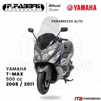 LASTRA PARABREZZA ALTO 2565EX FABBRI T-MAX 500 2008 2009 2010 2011 - Immagine 1 di 4