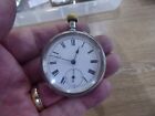 QUALITY ANTIQUE SOLID SILVER GENTS POCKET WATCH