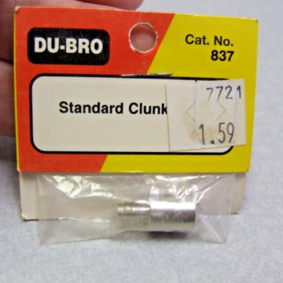 Genuine NOS DU-BRO Standard Clunk #837 FOR RC FUEL TANKS USA - Image 1 of 2