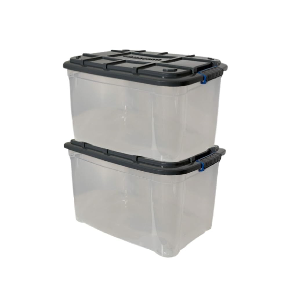 Portaferri Da Maglia Trasparenti - 2 Contenitori In Plastica Da 41 Cm - Foto 5