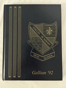 Gallia Academy High School Annual Yearbook Gallian 1992 Gallipolis Ohio - Picture 1 of 12
