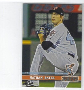 2017 Inland Empire 66ers (Class A-Los Angeles Angels) Nathan Bates