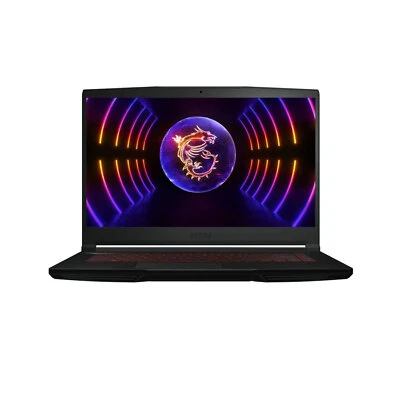 MSI GF63 Gaming Intel Core i5-12450H 15.6 RTX 3050 32GB RAM 2TB SSD Windows 10 - Bild 1 von 4