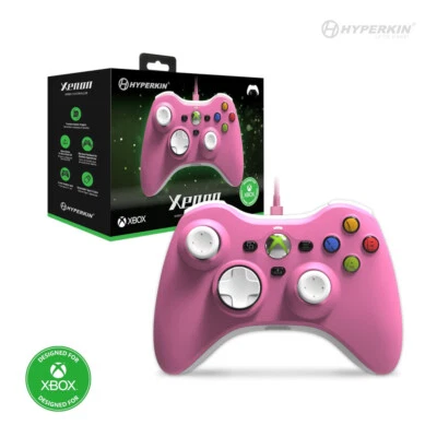 HYPERKIN M01368-PI XENON WIRED CONTROLLER FOR XBOX - Image 1 of 4