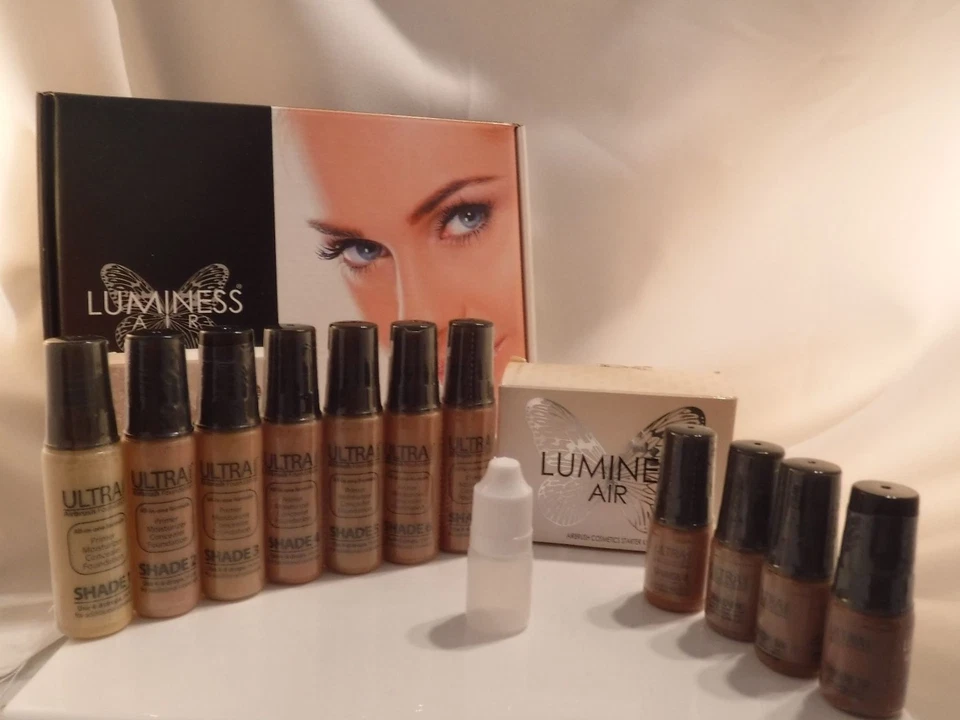 Luminess Air Airbrush Makeup Foundation Shade F10 5 Ml .16oz Sample Bottle