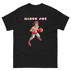 Custom Glass Joe Tee | Retro | Mike Tyson's Punchout Character Glass Joe T-shirt - Picture 1 of 7