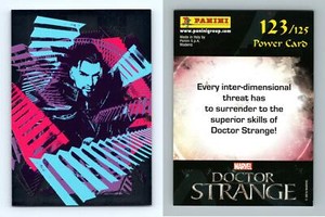 Power Card #123/125 Marvel Doctor Strange 2016 Panini Trading Card