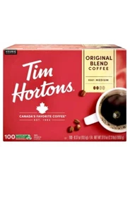 Tim Hortons Premium Medium Roast K-Cup Coffee Pods, Original Blend, 100 ct. - Picture 1 of 1