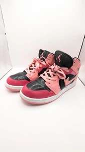 NIKE AIR JORDAN 1 MID ,,Coral Chalk'' Size Uk 5.5 Eur 38.5 (554725 662) Rare 🔥 - Picture 1 of 19