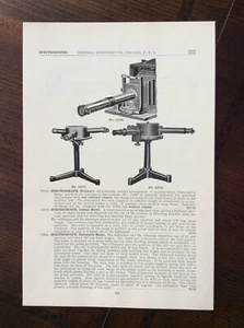 1923 vintage Catalog ad Central Scientific Company, Chicago - Spectroscopes - Picture 1 of 1