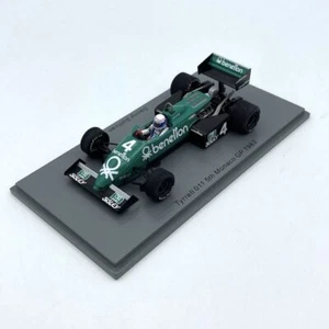 Modellino F1 Spark 1/43 Tyrrell 011 Danny Sullivan 1983 N.4 5th Monaco Gp - Foto 1 di 4