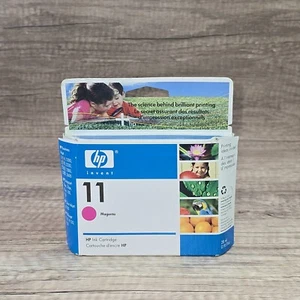HP 11 Oryginalny wkład atramentowy Magenta 1100 1200 NOWY EXP 08/2006 - Zdjęcie 1 z 4