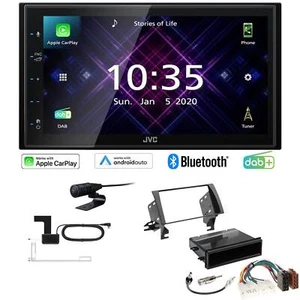 JVC Autoradio Apple CarPlay Android Auto DAB+ für Toyota Camry 2001-2006 schwarz - Bild 1 von 8