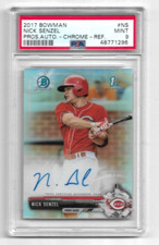 2017 BOWMAN CHROME PROSPECTS REFRACTOR 1ST NICK SENZEL PSA 9 ROOKIE RC #NS