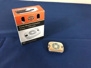 New OEM Harley Davidson Front Master Cylinder Cover, Chrome, 370Z1, 37000278* - Picture 1 of 5