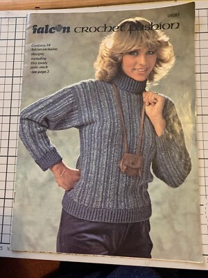 Crochet Pattern Book Skirt Jumpers Bolero Hat Tops 32” - 42” Bust DK 4ply Wools - Image 1 of 4