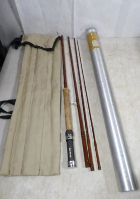 De colección Orvis Fullflex A Fly/Spin 7' 3 1/8 oz H.D.G. (6) Caña de pescar personalizada de 4 piezas Foto 1 de 4