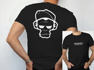 Camiseta para hombre divertida rap mono gángster espeluznante estampado delantero y trasero adolescente novedad - Imagen 1 de 12