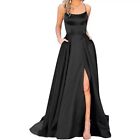 Floor Length Satin Strapless Dress Perfect for Prom and Special Occasions