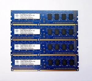 Nanya 8GB (2GB x 4) 1Rx8 PC3-12800U Unbuffered Desktop Memory NT2GC64B88G0NF-DI - Picture 1 of 1