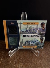 2023 Topps Update All-Star Stitches Dual Auto Juan Soto Julio Rodriguez 16/25