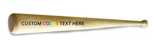 Customized Personalized Your Text Here Wood Mini Custom Baseball Bat Wedding Gro - Picture 1 of 2