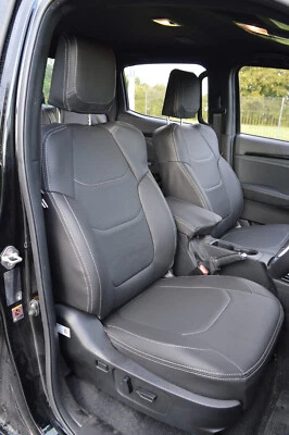 FUNDAS DE ASIENTO ISUZU D MAX 2020 EN ADELANTE DE CUERO SINTÉTICO TOTALMENTE A MEDIDA Foto 1 de 4