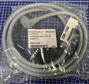 Pfeiffer Vacuum D-65614 Asslar PM 11 502-T Connection Cable, 16/19, TC - Picture 1 of 2