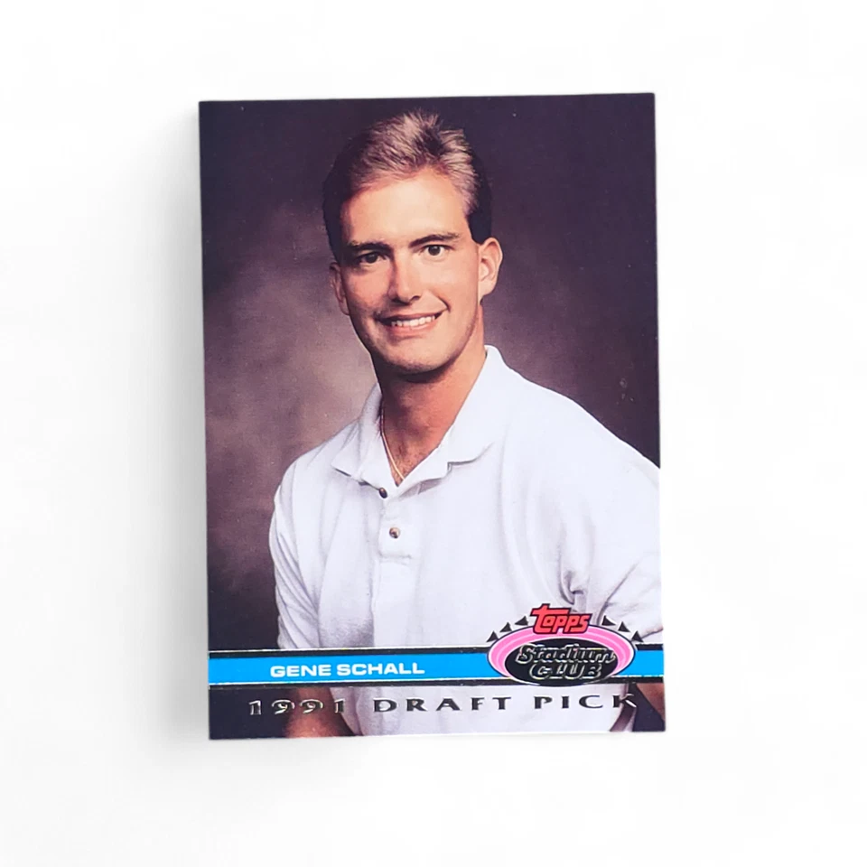 1991 Topps Stadium Club Skydome Gene Schall #165 - Image 1 of 2