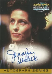 DS9 Star Trek Deep Space Nine MFTF: A12 Jennifer Hetrick "Vash" Autograph Card - Picture 1 of 1