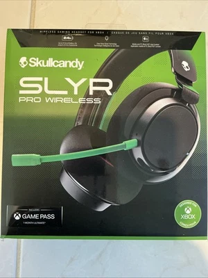 Skullcandy SLYR Pro Wireless Over-Ear Gaming Headset For XBOX MOBILE & PC. NEW - Image 1 of 4