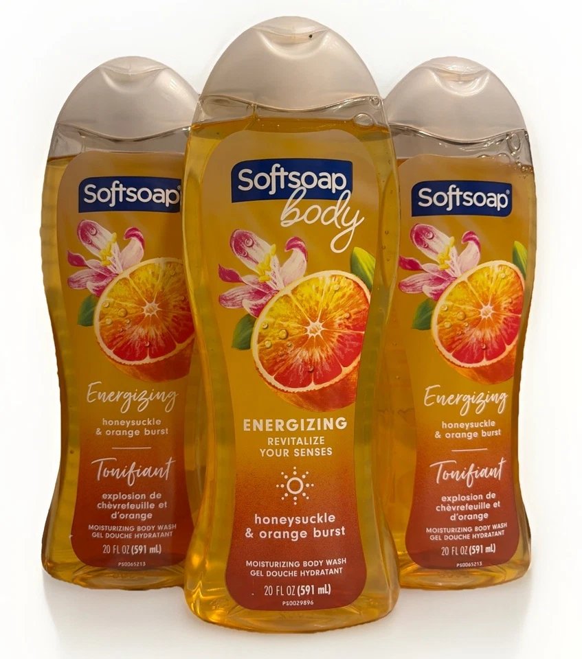 Softsoap Sweet Honeysuckle & Orange Body Wash 20fl Oz